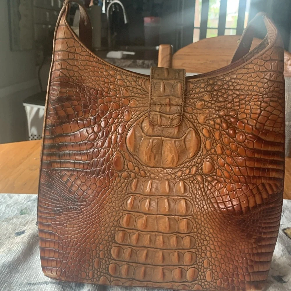 Brahmin Leather Shoulder Bag - Picture 3 of 11